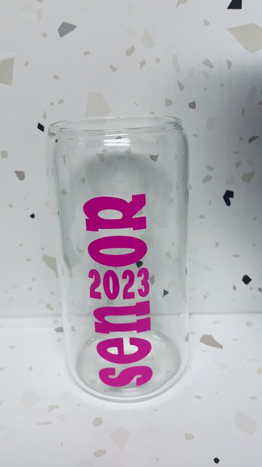 Senior 2023 Glass Cup